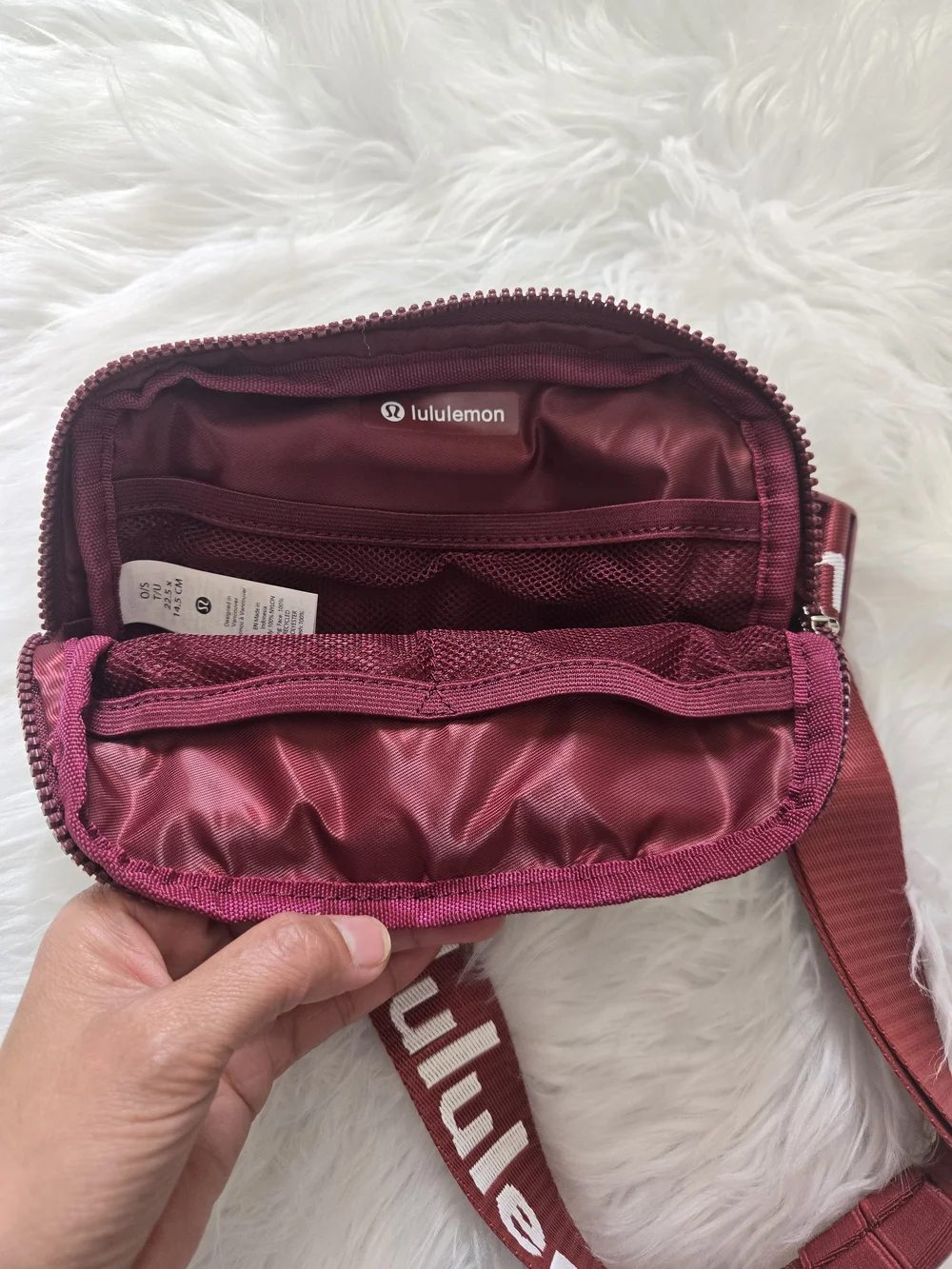 lululemon athletica Burgundy Everywhere Belt Bag 1L